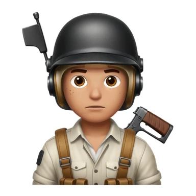 Pubg oynayan adam sticker