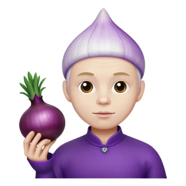julliened onion sticker