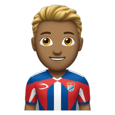 Joueur de foot sticker