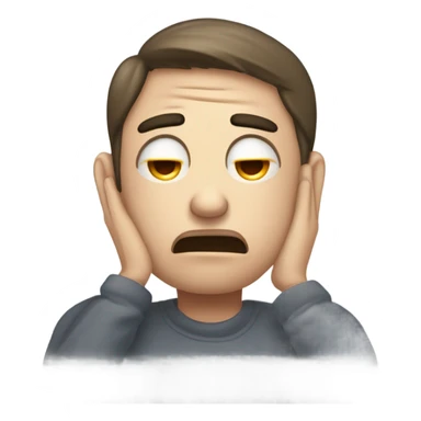 Very exhausted  sticker