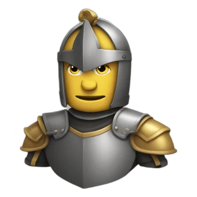 Chess knight sticker