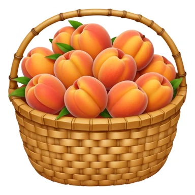  bamboo-basket,-peaches sticker