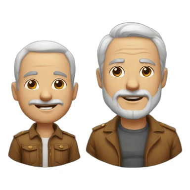 Barbpapa et barbouille sticker