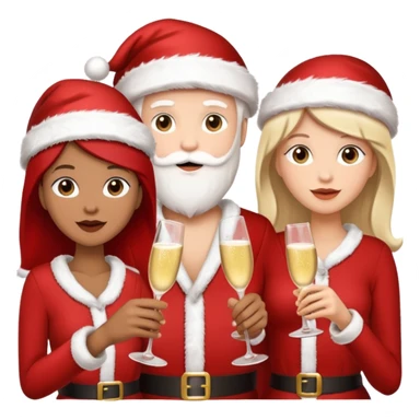 Family Xmas sticker