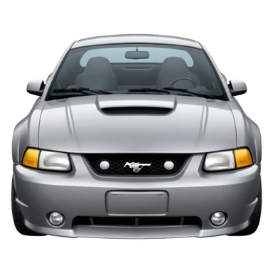 Grey 2003 mustang gt emoji sticker