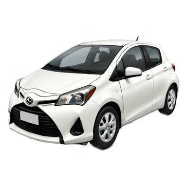 Toyota yaris sticker