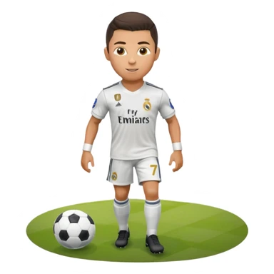 Cr7 en el real Madrid sticker
