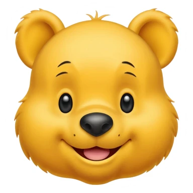 Make a Winnie the pooh emoji sticker