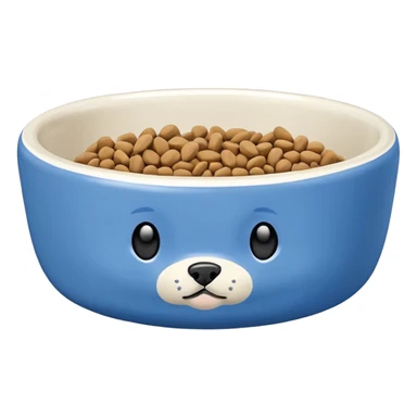 food bowl for pet sticker