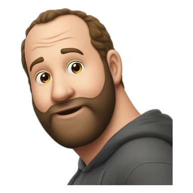tom segura kissing bert kreischer sticker