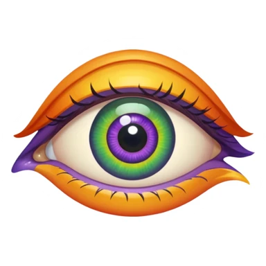  eyes spin multicolore 👁️+🌀+🟣🟢🟠🔵🔴🟡 sticker