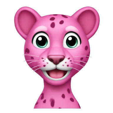 Pink panther sticker