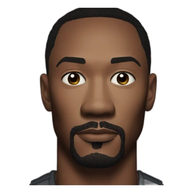 Anthony Mackie serious sticker