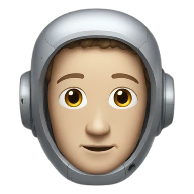 zuckerberg robot sticker