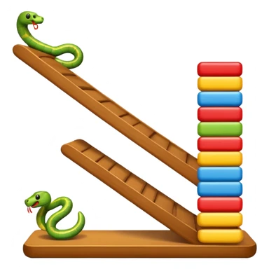 snake ladder sticker