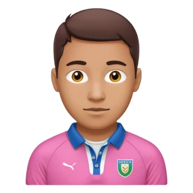 Rugby Fashion pink sticker