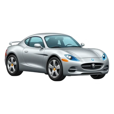 A car up view car front to display up car back to display bottom sticker