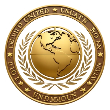 model united nations logo with text that reads : SEAMUN sticker