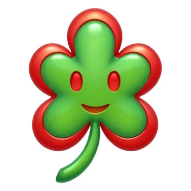  lucky (#00A3E0) and red (#F9423A) sticker