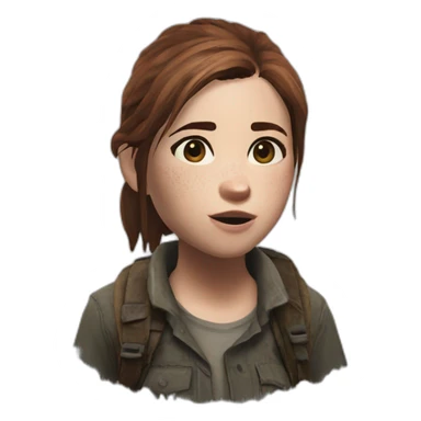 the last of us ellie sticker