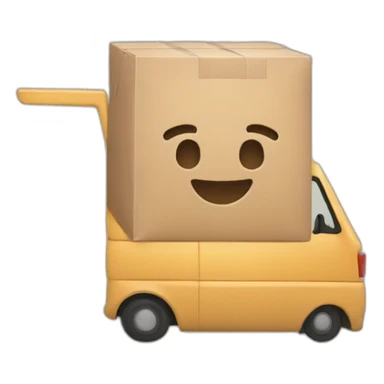 a delivery infite symbol sticker