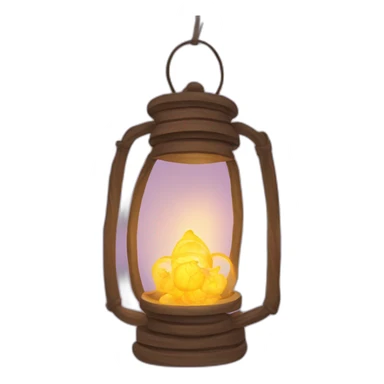 Rapunzel s flying lantern sticker