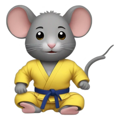 Rat Jiu-Jitsu  sticker
