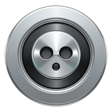 mac os icon metal mute no sound audio  🔇  sticker