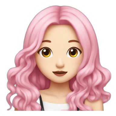 blackpink rose sticker