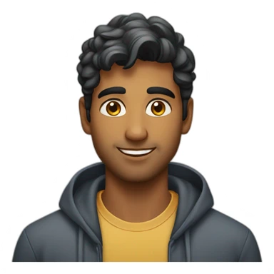 handsome 25 year old sri lankan guy sticker