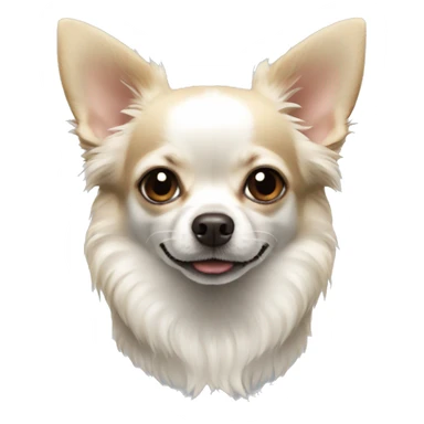 Perro Chihuahua blanco  sticker