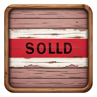 sold sign sticker