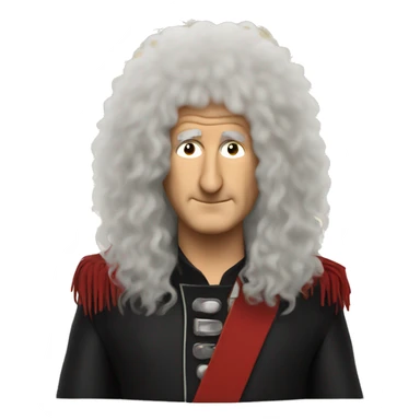 Brian May sticker