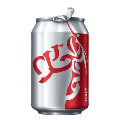 Diet Coke can sticker
