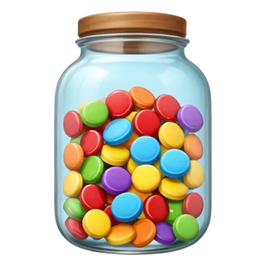 candys jar sticker