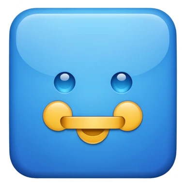 Give me the exact emoji-style representation of a blue verified badge (white tick inside a blue starburst). No images. Only text emojis that look closest to it." sticker