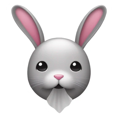 Sanitary products with bunny sticker