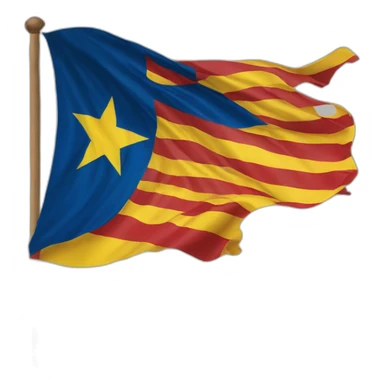 bandera catalunya sticker