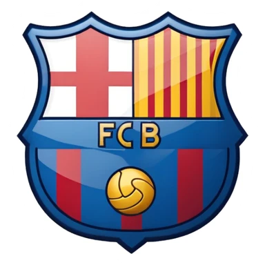 FC BARCELONA SMALL FOR EMOJI sticker