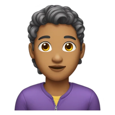 nonbinary person sticker