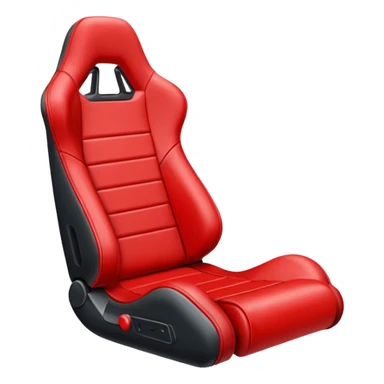 gamer seat red sticker