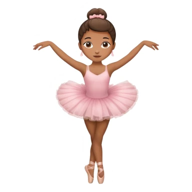 a capuchino head and the body ballerina and add face sticker