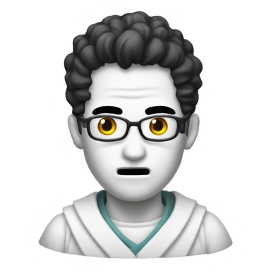 Freaky Saturo Gojo sticker