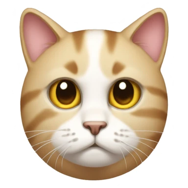 Disappointed da bod cat sticker