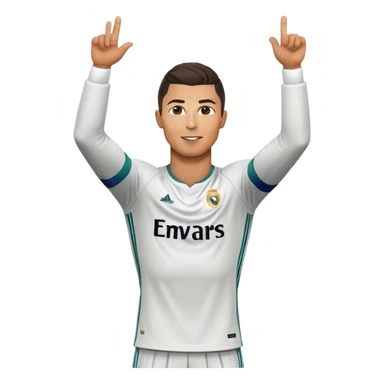 Cr7 celebration sticker