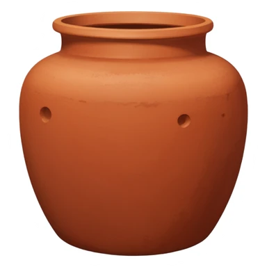 terracotta vase sticker