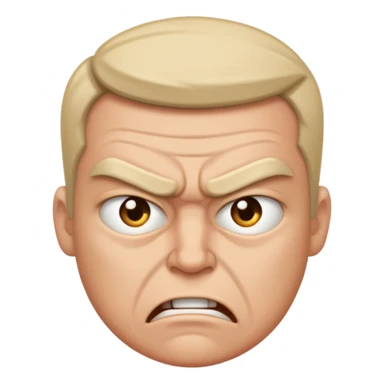 person saying slurs sticker