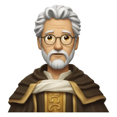 A Potter king sitted in attitude  sticker