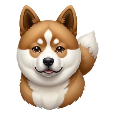 Akita inu and akita american dog  sticker