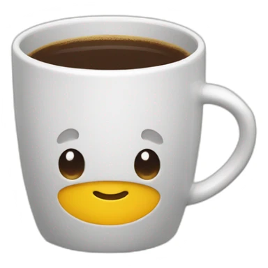 Chat dans une tasse à café sticker